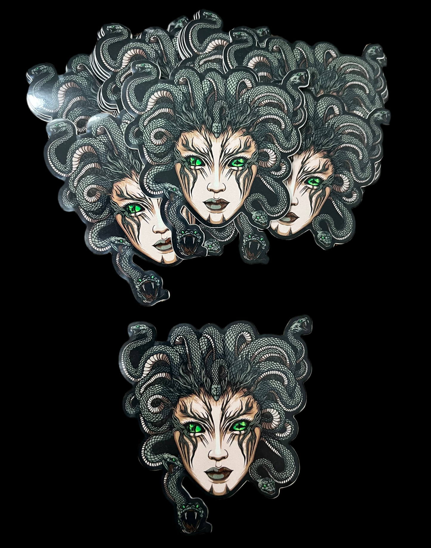 Medusa Guardian of the Night Sticker